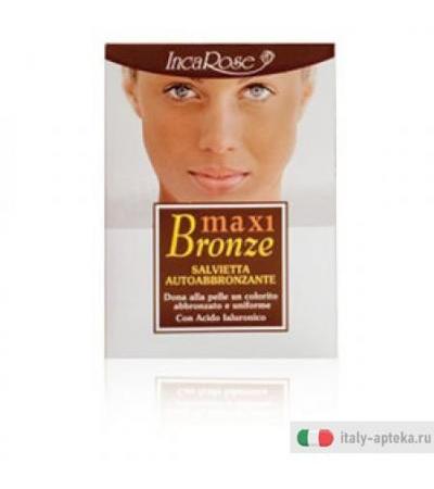Incarose maxi bronze salvietta autoabbronzante