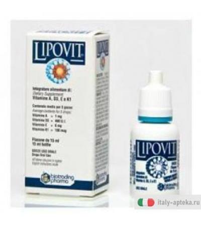 Lipovit Gocce 15ml