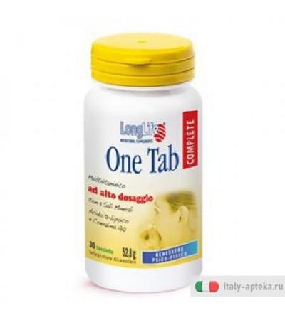 Longlife One Tab Complete30tav