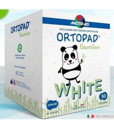 MAID ORTOPAD Occlusore Autoadesivo Bianco Regolare 50PZ