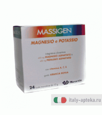 Massigen Magnesio Potassio 240 grammi