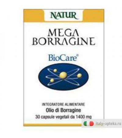 Mega Borragine 30veg Cps