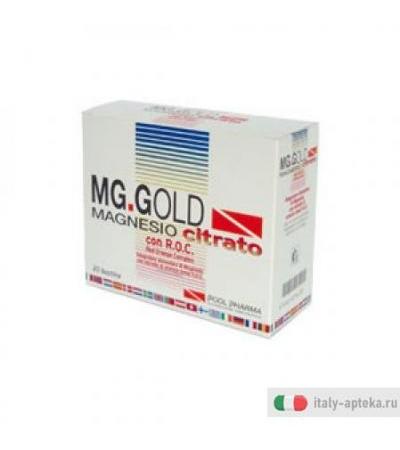 MG Gold magnesio citrato 20 buste