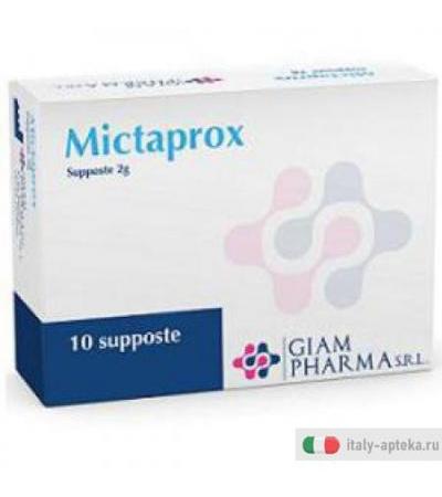 Mictaprox 10supp 2g