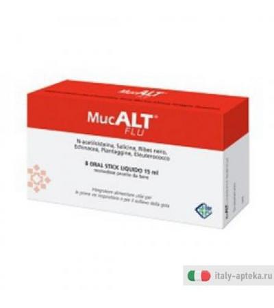 Mucalt Flu 8 Oral Stick Monod