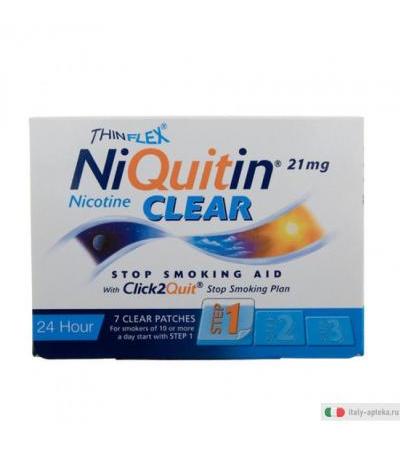 Niquitin 7cerotti transdermici 21mg/24h