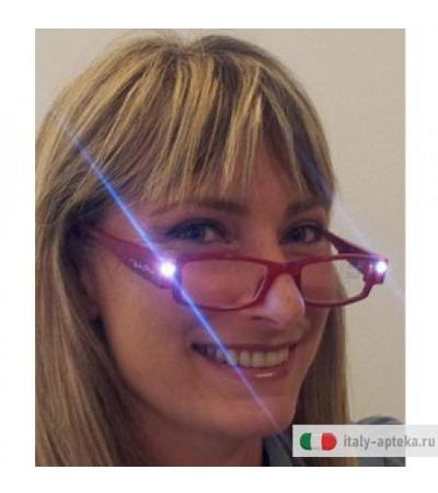 Occhiali Praga Rosso +1,5