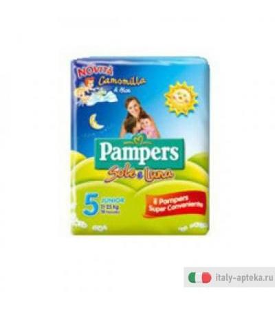 Pampers Sole&Luna Flash J 16pz