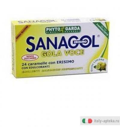 SANAGOL GOLA VOCE Senza zucchero 24 caramelle