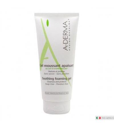 A-Derma Gel doccia detergente e lenitivo per pelli irritate 200ml
