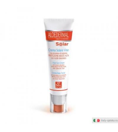 Aloedermal Solar crema solare viso spf 50+ 50ml