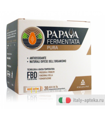 Angelini Body Spring Papaya fermentata pura 30 bustine