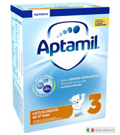 Aptamil Latte di crescita 3 dal 12° mese 600g