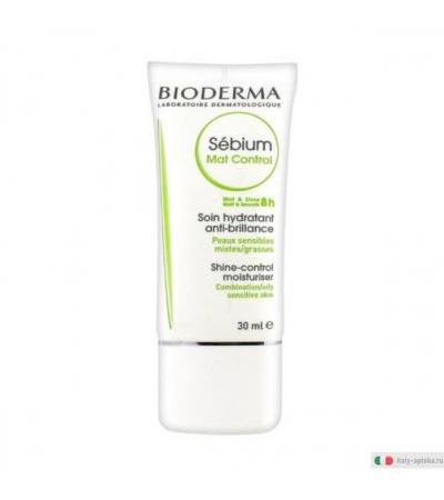 Bioderma Sébium Mat Control opacizza e uniforma la pelle lucida 30ml