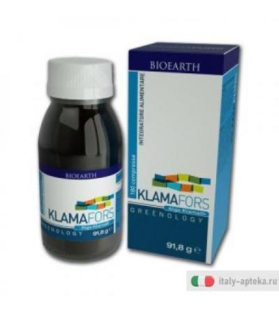 Bioearth Klamafors depurativo antiossidante 180 capsule