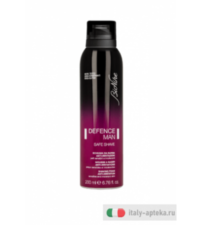 Bionike Defence Man Safe Shave schiuma da barba anti-irritazioni 200ml
