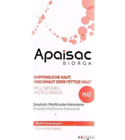 Biorga Apaisac Emulsione Opacizzante Idratante 40 ml