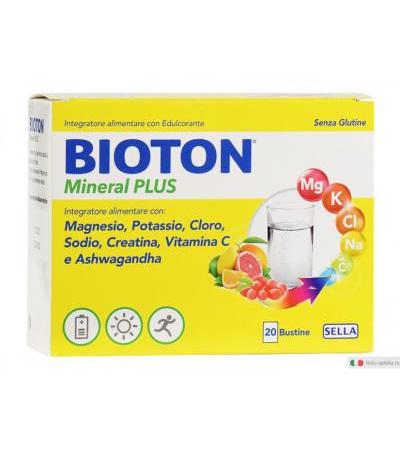 Bioton Mineral Plus Integratore Alimentare a base di Sali Minerali 20 bustine