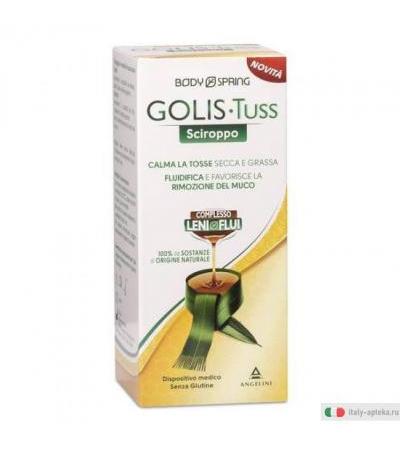Body Spring Golis Tuss Sciroppo benessere della gola 170ml
