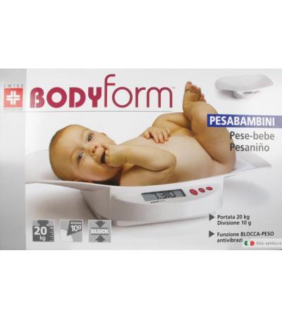 Bodyform bilancia pesabambini elettronica 20 kg