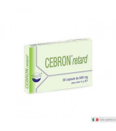 Cebron Retard Integratore Alimentare Invecchiamento Cerebrale 30 capsule