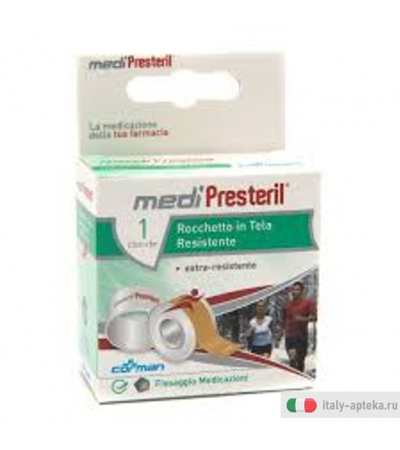 Cerotti Medipresteril Rocchetto in Tela Resistente TNT delicato 1 pezzo 2,5x5cm