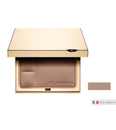 Clarins Paris Cipria minerale compatta "Ever matte" n. 02 Transparent Medium