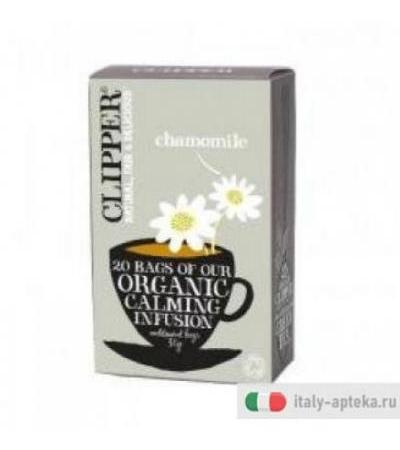 Clipper infuso biologico camomilla setacciata 20 bustine