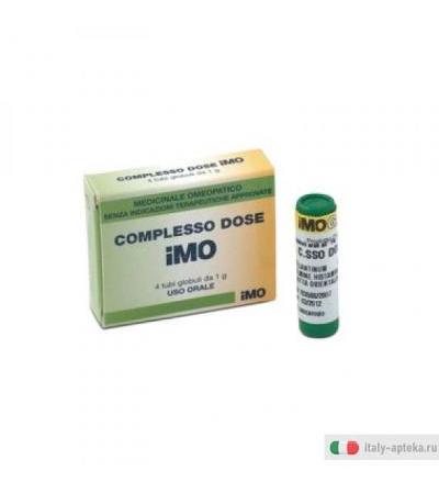 Complesso Dose medicinale omeopatico 4 tubi globuli da 1g