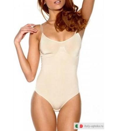 Controlbody gold body modellante spalla stretta S/M BIANCO