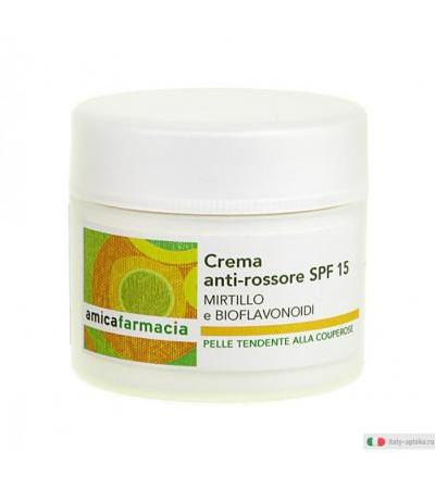 Crema viso anti-rossore SPF 15 Mirtillo e Bioflavonoidi 50 ml