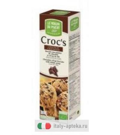 Croc's biscotti con pepite di cioccolato bio 150g