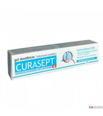 Curasept Gel Dentifricio clorexidina 0,05 trattamento protettivo 75ml