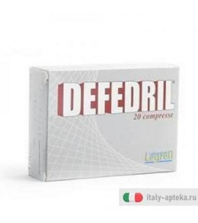 Defedril Blister da 20 compresse.