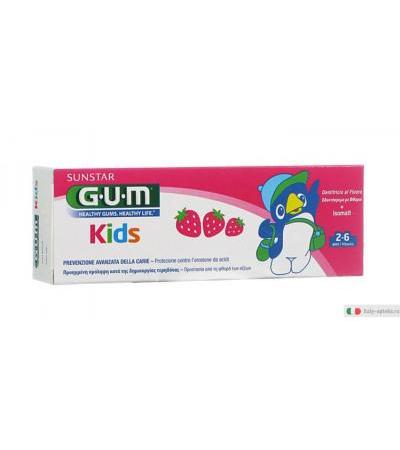 Dentifricio GUM Kids per bambini da 2 a 6 anni