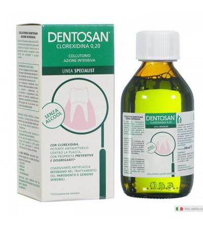 Dentosan clorexidina 0,20 colluttorio senza alcool