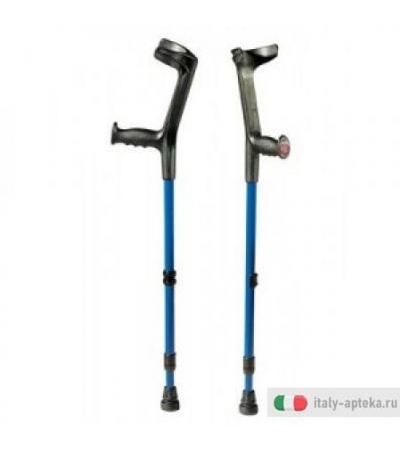 DualSan Stampelle in lega leggera 2 pezzi