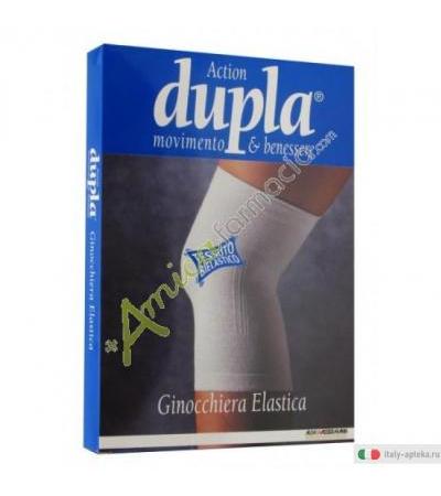 Dupla ginocchiera elastica bluette XL