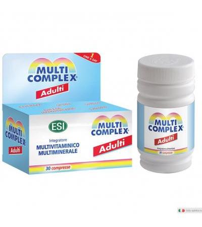 Esi Multicomplex Adulti integratore alimentare di vitamine e sali minerali per adulti 30 compresse