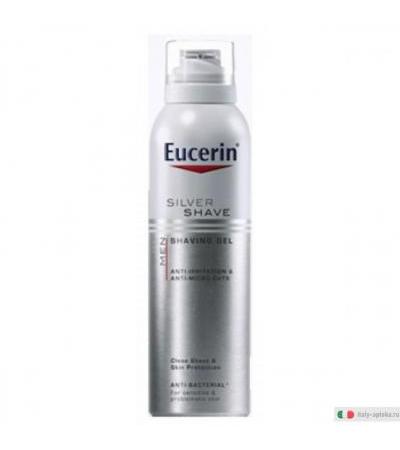 Eucerin Men Silver Shave Gel da barba 150ml