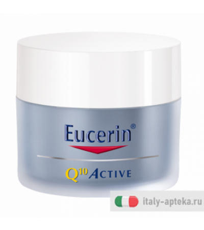 Eucerin Q10 Active Crema anti-rughe notte 50ml