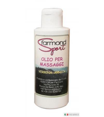 Farmond Sport olio per massaggi verbena e arnica 125ml