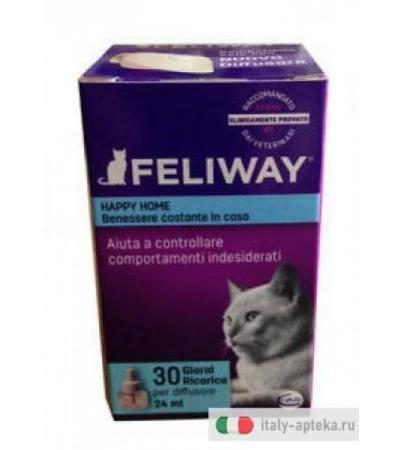 Feliway ricarica 30 giorni per diffusore benessere del gatto 48 ml