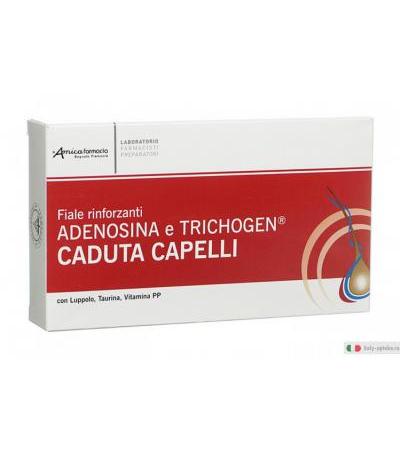 Fiale rinforzanti Adenosina e Trichogen contro la caduta capelli 10 fiale