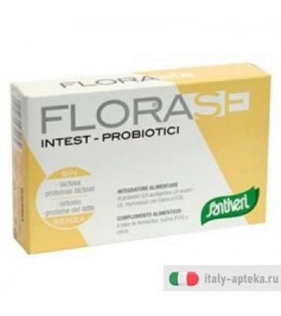 FLORAse Intest-Probiotici benessere della flora intestinale 40 capsule