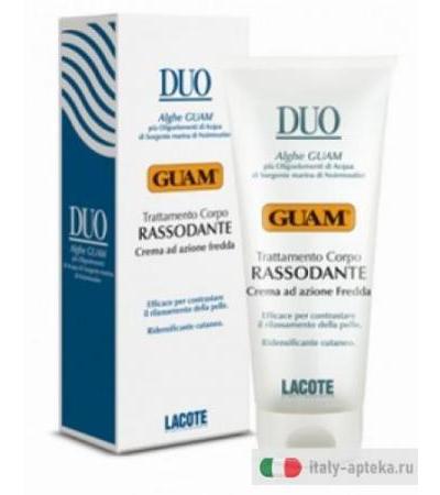 Guam Duo crema rassodante azione fredda 200 ml crema rassodante corpo