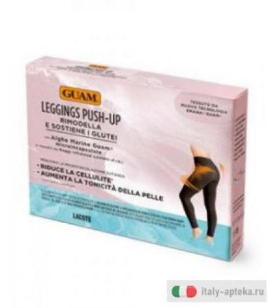 Guam Leggings Push-up Glutei Tg. L/XL Nero