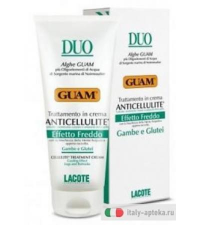 Guam Trattamento in crema anticellultie effetto freddo 200ml