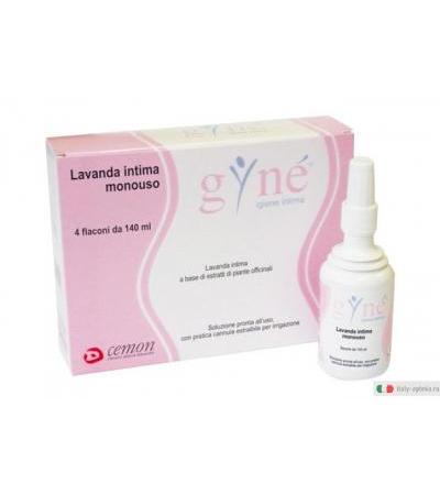Gyne igiene intima lavanda monouso 4 flaconi