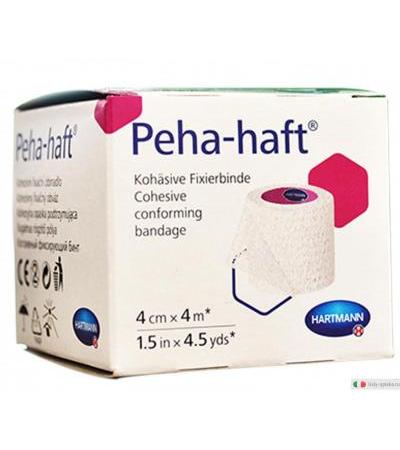 Hartmann benda di fissaggio coesiva Peha-haft latexfree 4cm x 4m